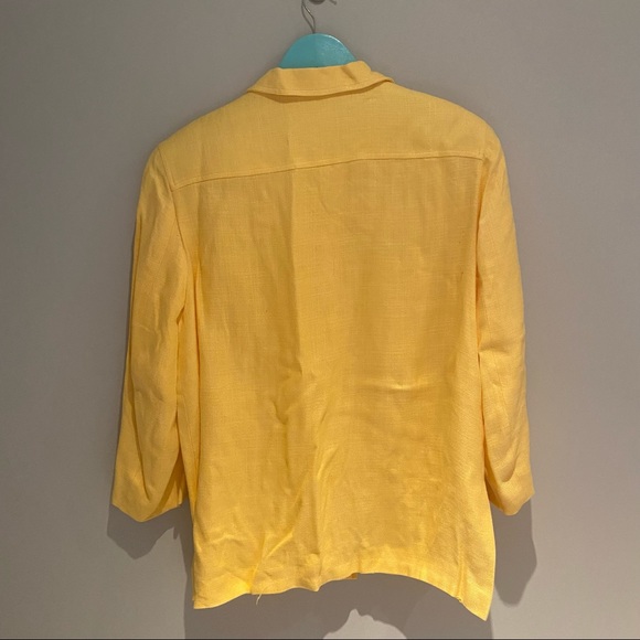 Vintage Yellow Skirt Suit - Picture 2 of 5